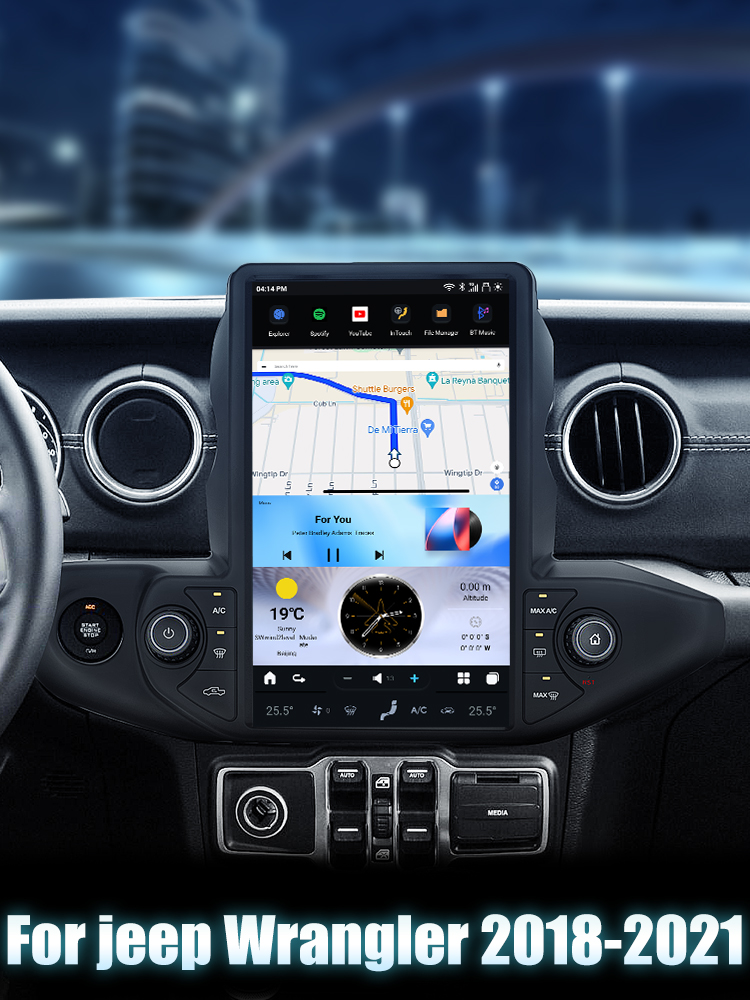 Jeep Wrangler Gladiator installed reference primary