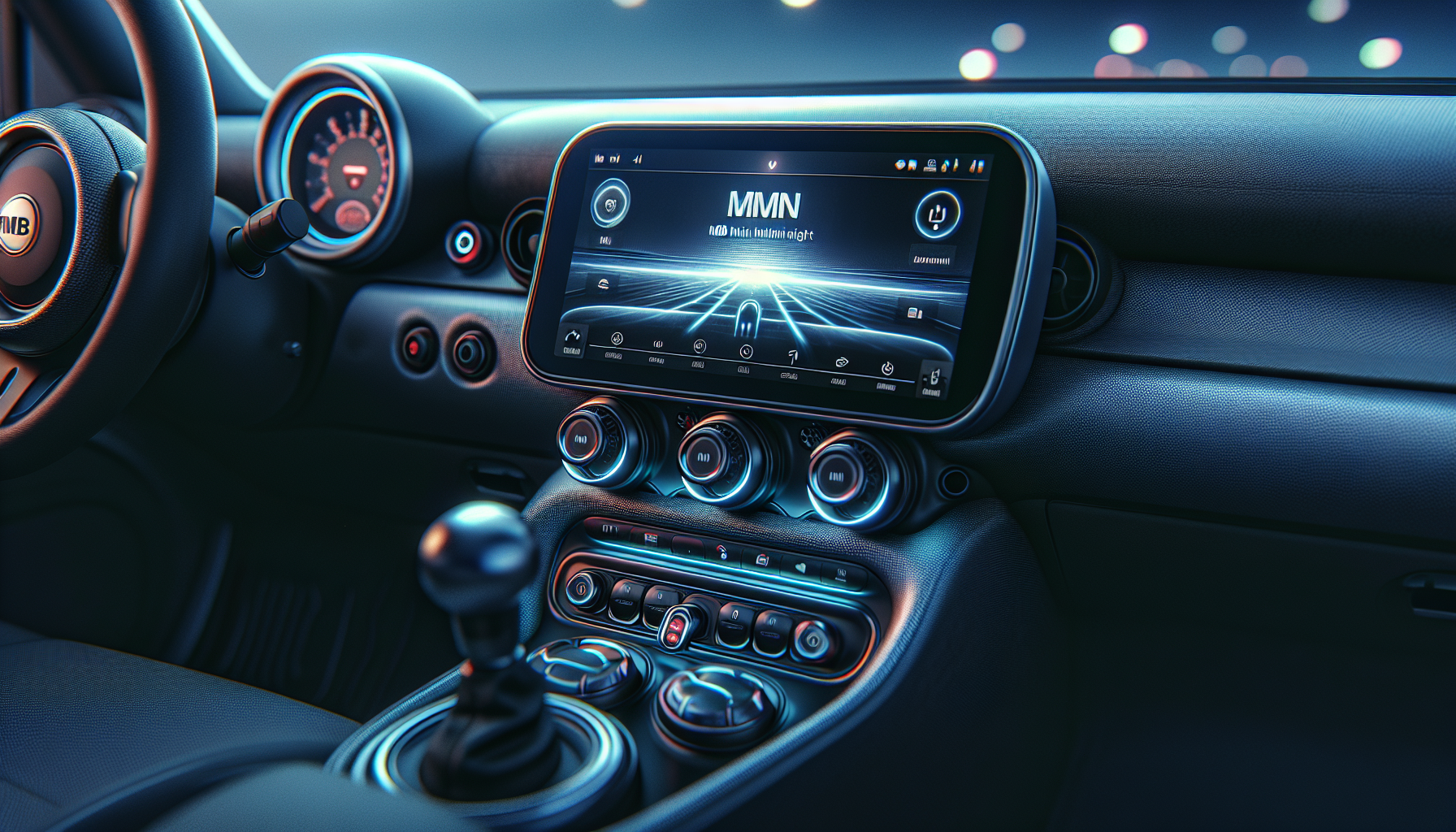 MMB Mini with upgraded infotainment system