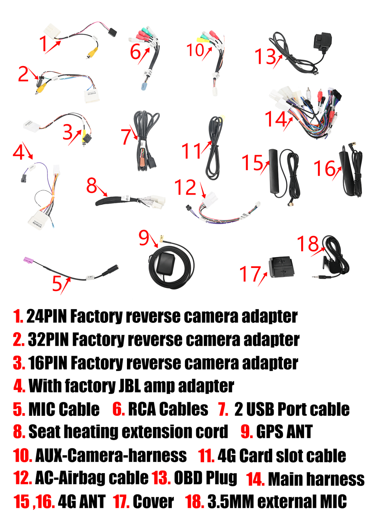 Toyota Tundra - Photo showing various components, accessories, and parts related to the installation.